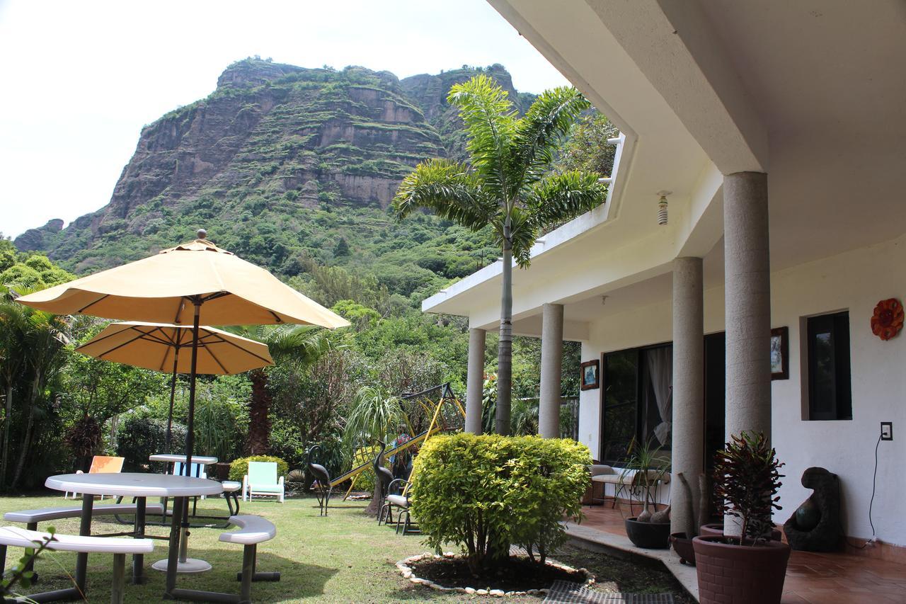 Posada Ehecaltepetl Calli Tepoztlán Exterior foto