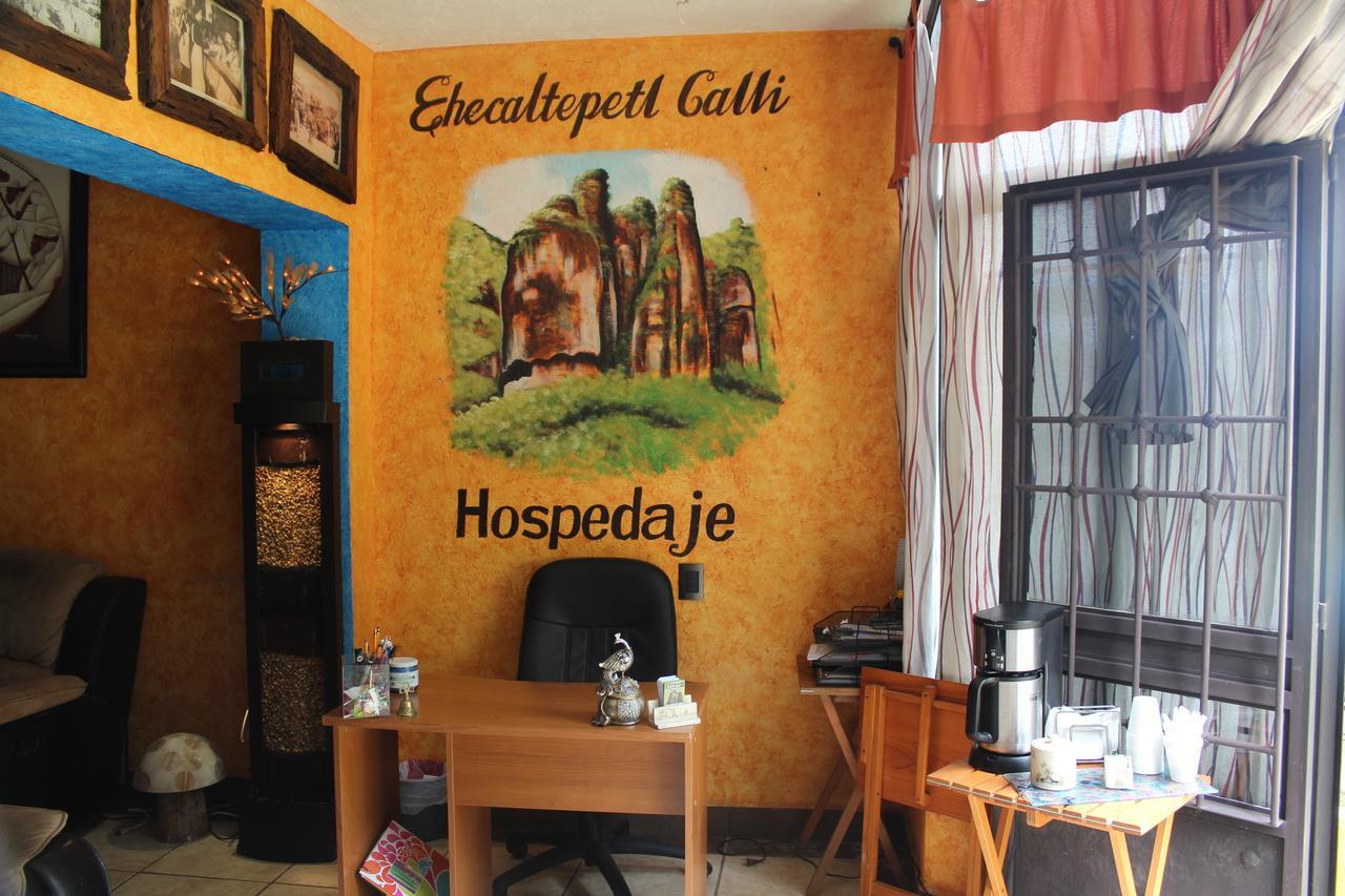 Posada Ehecaltepetl Calli Tepoztlán Exterior foto